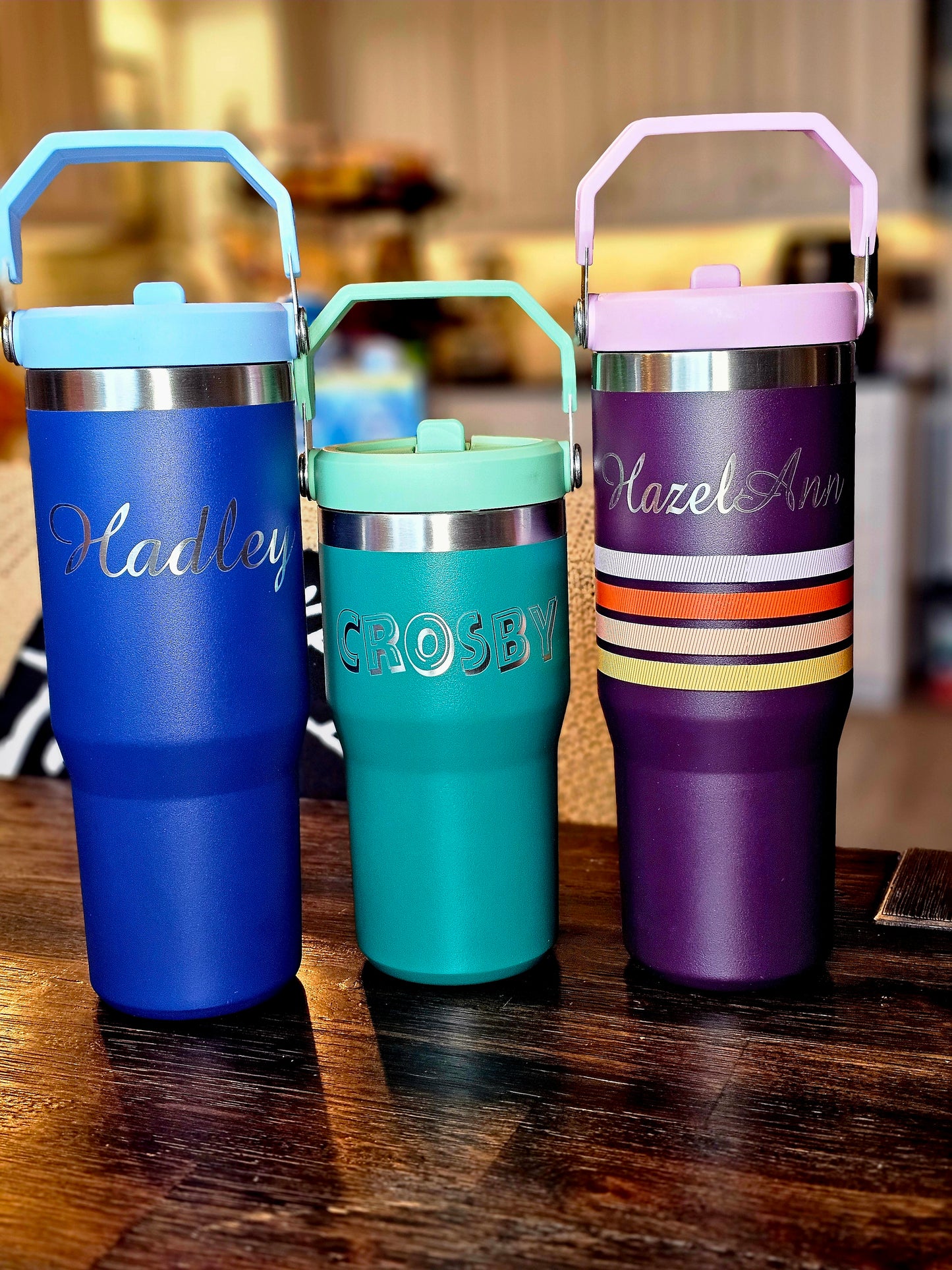 Vaso con grabado láser