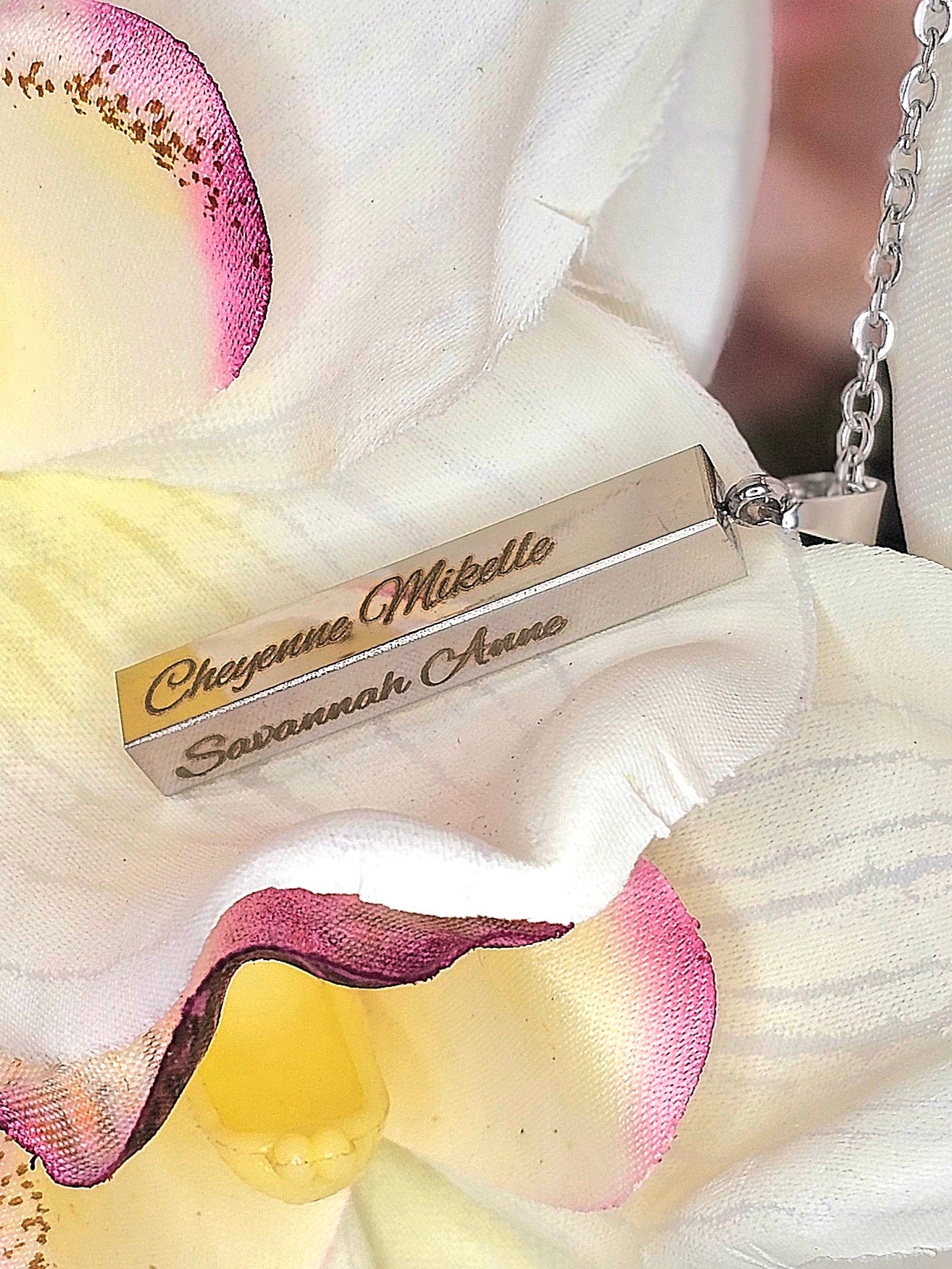 Bar Necklace, Personalized