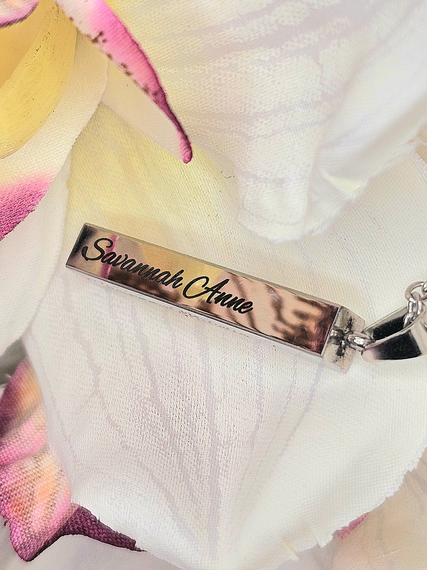 Bar Necklace, Personalized