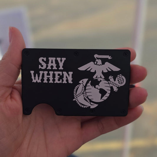 Engraved Metal Wallet