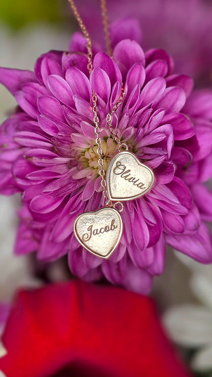 Two Heart Necklace